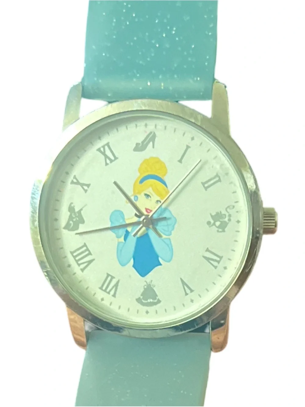 Disney Store  Women’s disney princess Cinderella Watch roman numerals
